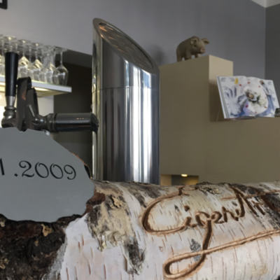 Dekoration im Restaurant EigenArt in Karlsruhe