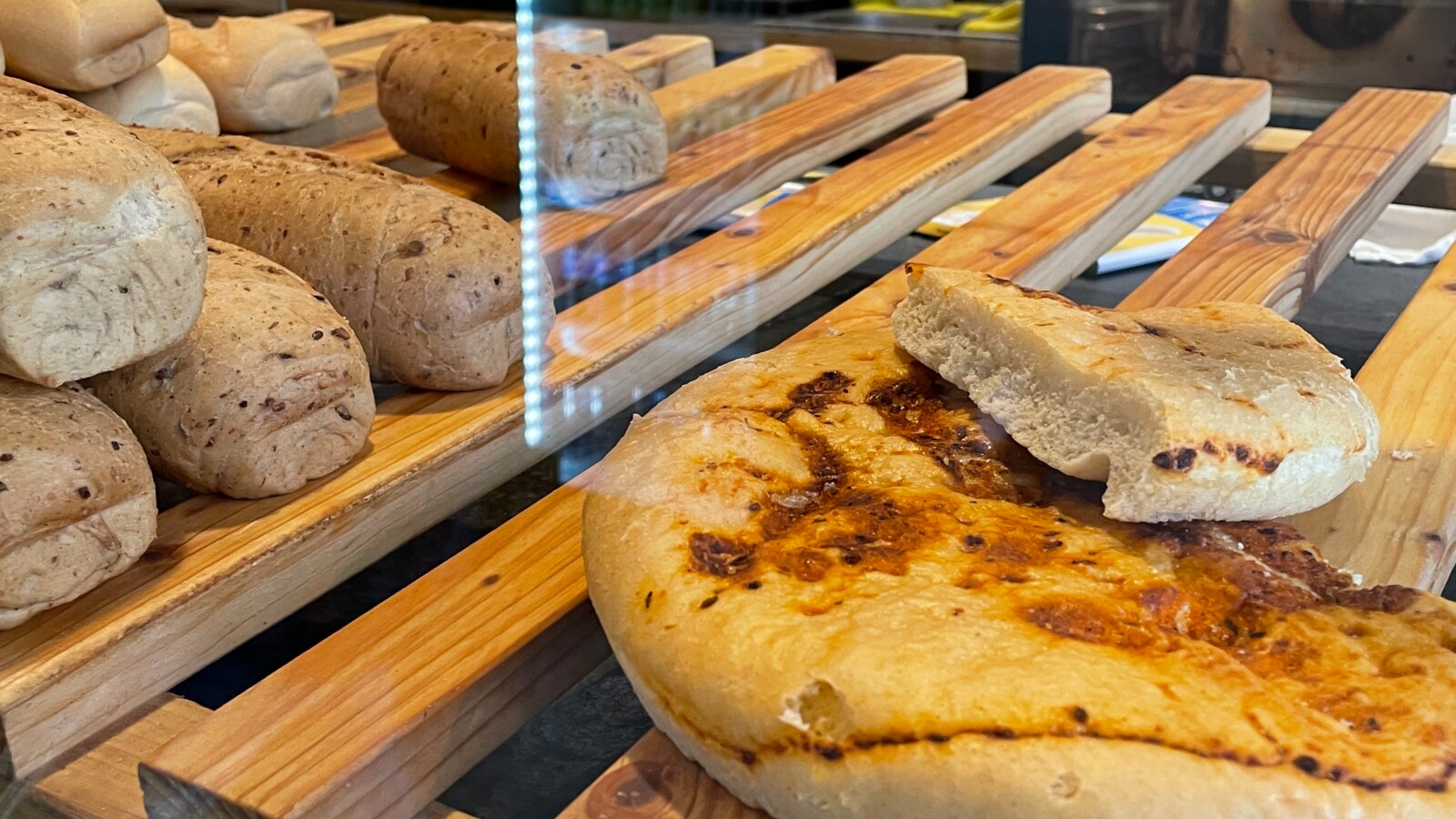 Frische Focaccia und Brote bei FreshSub in Karlsruhe