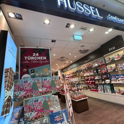 Viele schokoladige Geschenkideen bei HUSSEL im ETTLINGER TOR in Karlsruhe