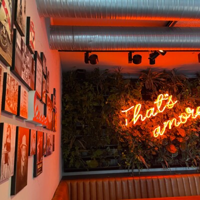 Interior view of 87 MAMMA LINA by Gina's Pizza and Bar in Karlsruhe