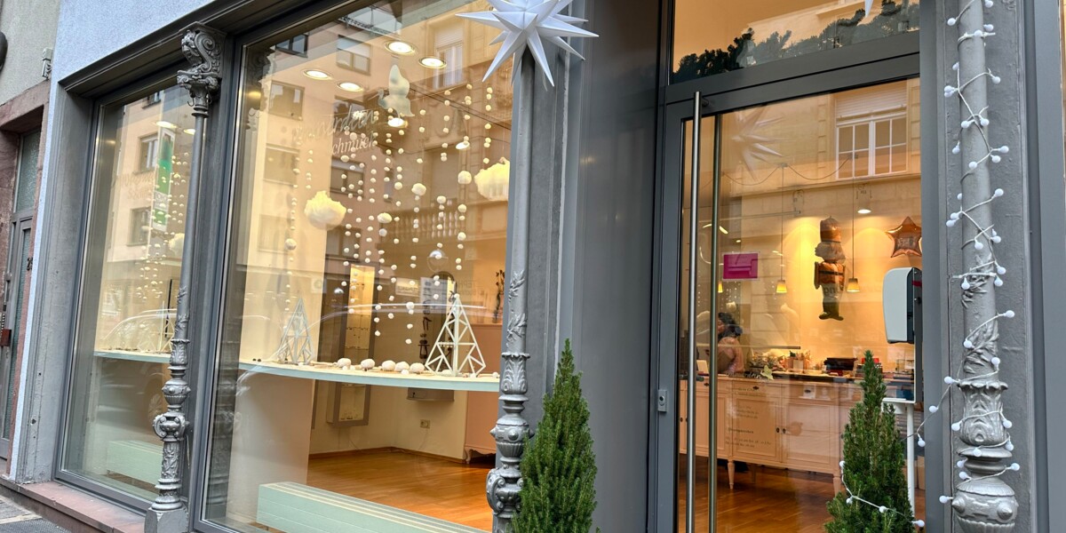 Entrance area of the immerdein studio at Herrenstraße 25