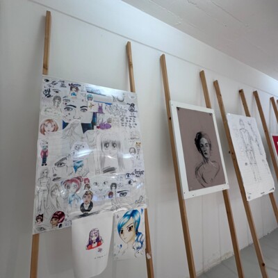 Drawing courses at PapierFischer in Karlsruhe's Kaiserstraße