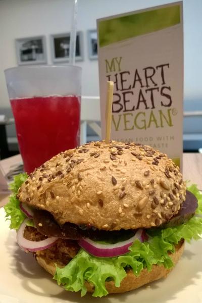 My Heart Beats Vegan Burger