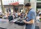 Sommerliche Feierabendstimmung mit entspannten DJ-Beats beim Stadtvarieté in Karlsruhe
