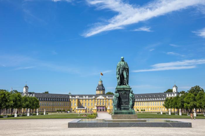 Das Schloss Karlsruhe