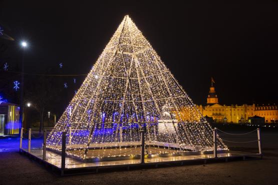 Die Karlsruher Lichterpyramide
