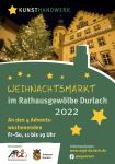 2022-11-04 Weihnachtsmarkt Rathaus Durlach